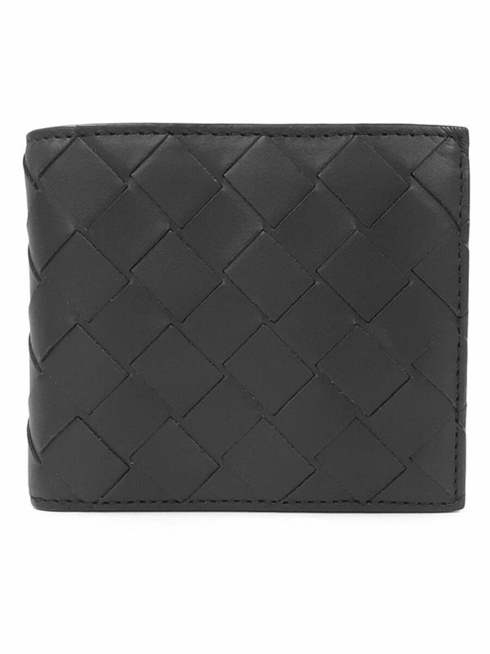 Bottega Veneta Intrecciato Bi fold Wallet Short